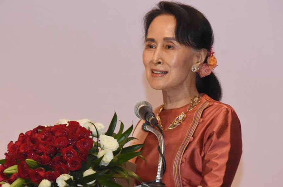 မဲေခါင္-ဂ်ပန္ထိပ္သီးအစည္းအေ၀းတက္ရန္ ေဒၚေအာင္ဆန္းစုၾကည္ ဂ်ပန္သြားမည္