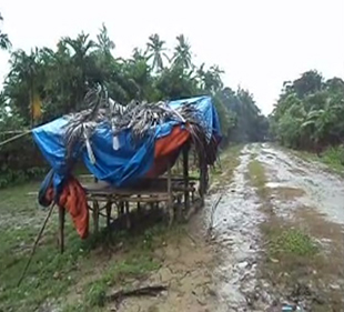 ရေသ့ေတာင္ျမို့ ေက်း႐ြာမ်ားတြင္ လုံျခံုေရးအတြက္ ေဒသခံမ်ား ကင္းေစာင့္ေနရ