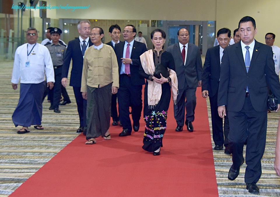 မဲေခါင္-ဂ်ပန္ထိပ္သီးအစည္းအေ၀းတက္ရန္ ေဒၚေအာင္ဆန္းစုၾကည္ ဂ်ပန္ႏုိင္ငံသြားေရာက္