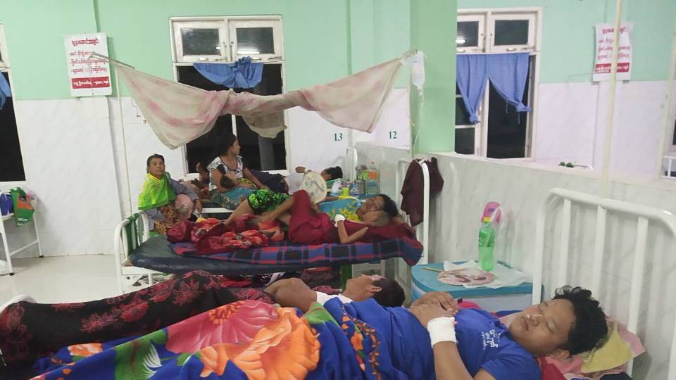သာစည္ၿမဳိ႕နယ္တြင္  မိႈခ်က္ျပဳတ္စားေသာက္ရာက လူ ၂၀ ေက်ာ္ အစာအဆိပ္သင့္