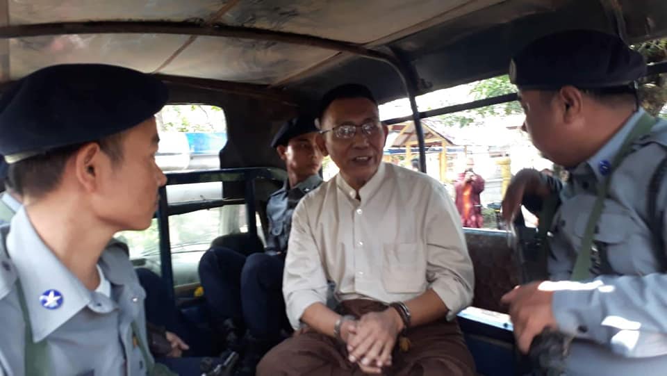 စာေရးဆရာေမာင္ေသြးခၽြန္ကို ေထာင္ဒဏ္ ၂ ႏွစ္ခ်မွတ္