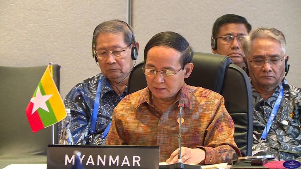 ကမၻာလုံးဆိုင္ရာစိန္ေခၚမႈကို ပူးေပါင္းပါဝင္ေျဖရွင္းရန္ ျမန္မာအဆင္သင့္ျဖစ္ေနဟု သမၼတေျပာ
