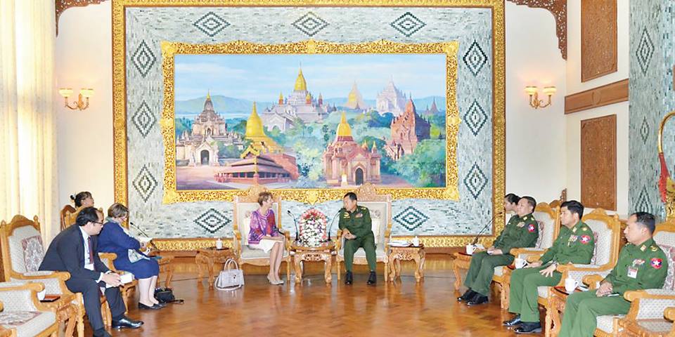 ဒုကာခ်ဳပ္ႏွင့္ ကုလအထူးကုိယ္စားလွယ္ ရခုိင္ျပည္နယ္အေရး ေဆြးေႏြး