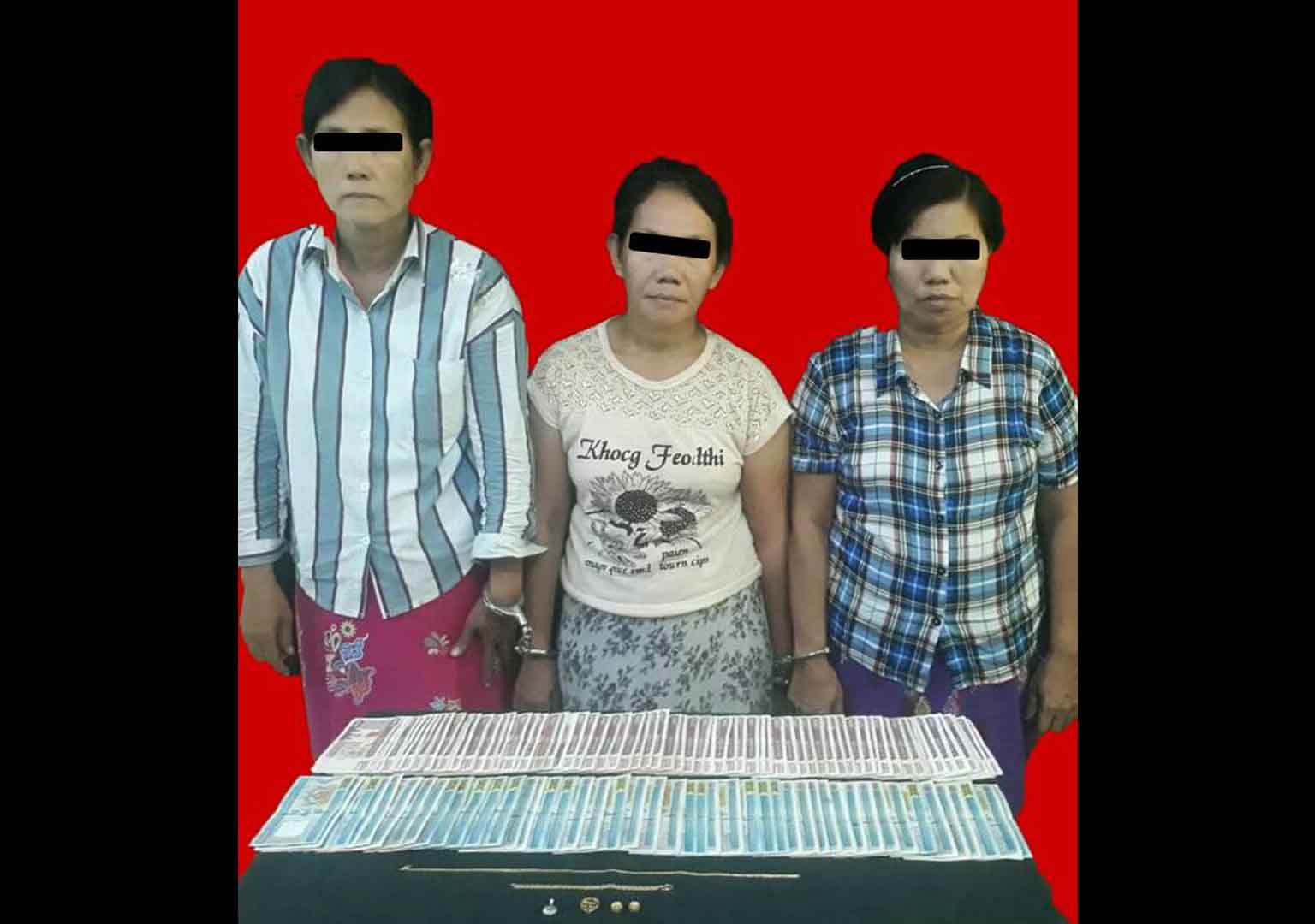 ၀ုိင္ဘီအက္စ္ေပၚ ခါးပုိက္ႏႈိက္အမ်ဳိးသမီးမ်ားကုိ ဖမ္းမိ