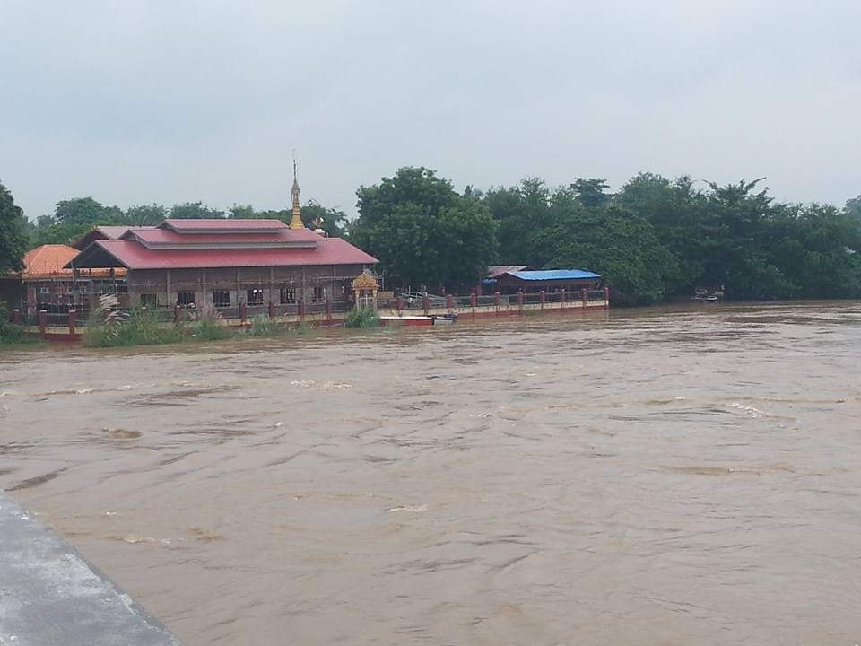 ဆည္ေတာ္ႀကီးေရေလွာင္တမံ ေရလႊတ္၊ ေက်းရြာ ၅ ရြာ ေရလြတ္ရာ ေျပာင္းေရႊ႕