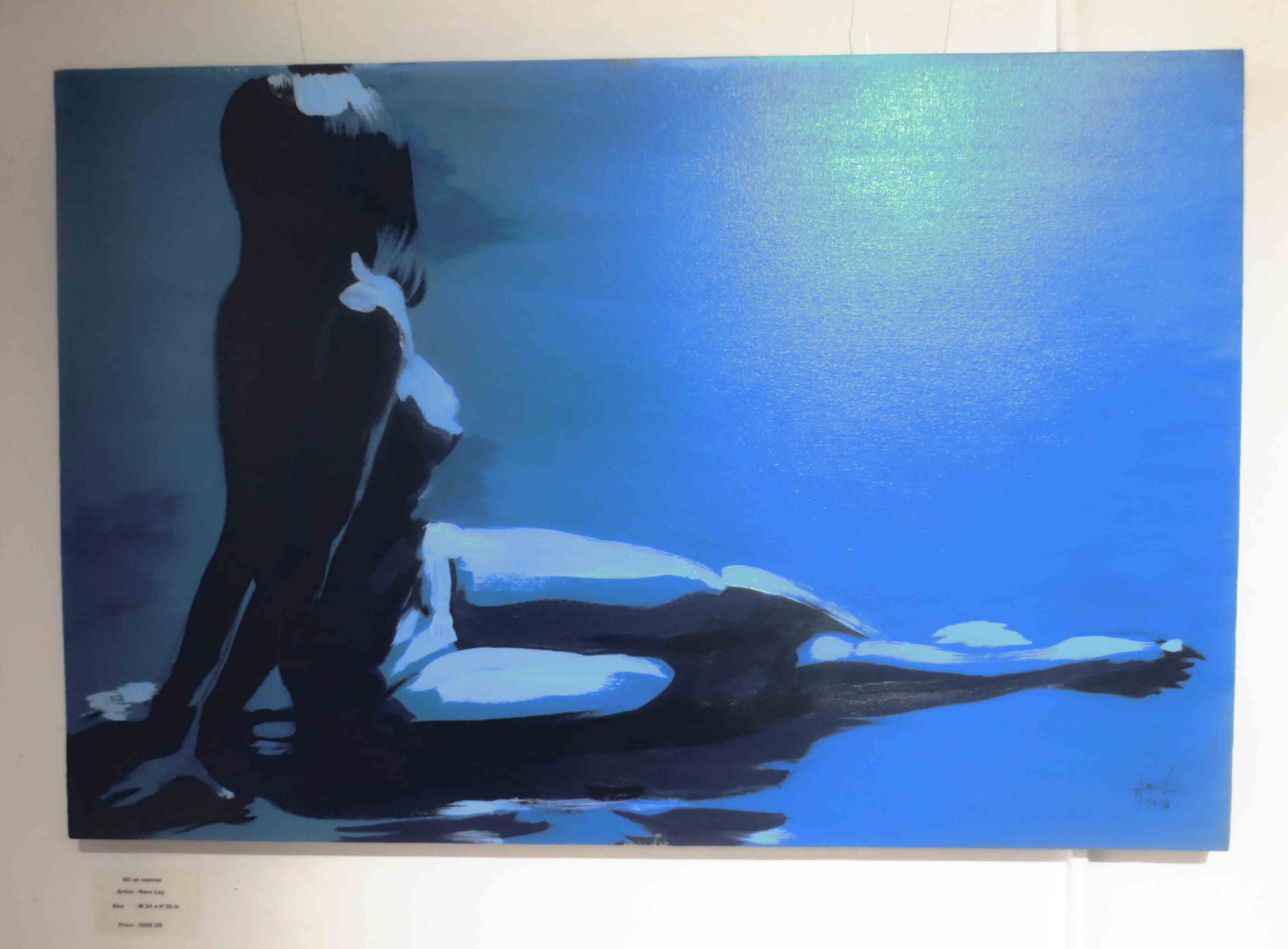 ကာတြန္းနဲ႔ ပန္းခ်ီဆရာ ဟန္ေလးေရးဆြဲတဲ့  Nude ပန္းခ်ီကားမ်ား (ဓာတ္ပံု)   