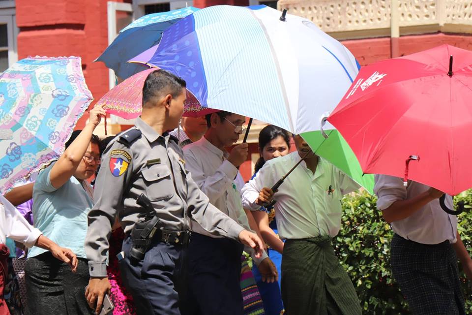 ဥပေဒခ်ဳပ္ဦးဟန္ထူးပါ ၆ ဦး၏ လာဘ္စားမႈတိုင္ၾကားစာကို သက္ေသအျဖစ္ တရား႐ံုးလက္ခံ