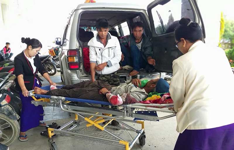 နမ့္ဆန္တြင္ ျပည္သူ ၁ ဦး မိုင္းနင္းမိ၊ ရက္ပုိင္းအတြင္း မုိင္းနင္းမႈ ၄ ႀကိမ္ ျဖစ္ပြား