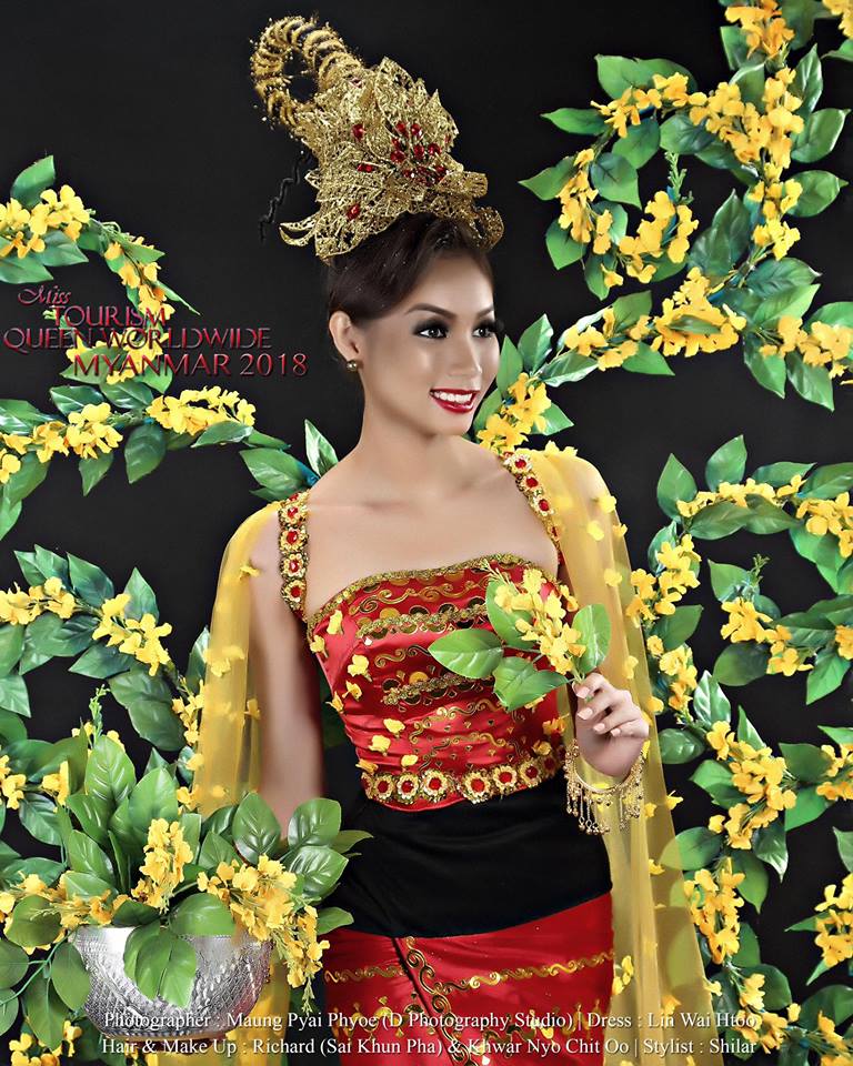 Miss Tourism ၿပဳိင္ပြဲ၌ ကရင္အလွမယ္ နန္းထက္ထက္လင္း ဆု ၅ ဆုရရွိ