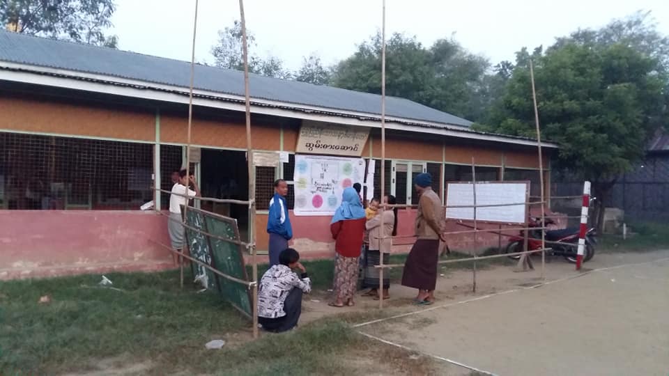 ျမင္းၿခံၿမိဳ႕နယ္ ၾကားျဖတ္ေရြးေကာက္ပြဲ မဲေပးမႈျမင္ကြင္းမ်ား