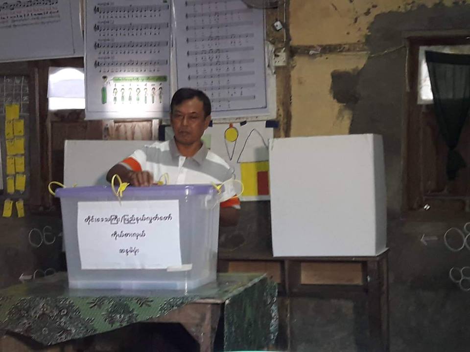 ရေသ့ေတာင္တြင္ မဲေပးခြင့္ရွိသူ၏ ေလးပံုတပံု ဆႏၵမဲေပးၿပီးစီး