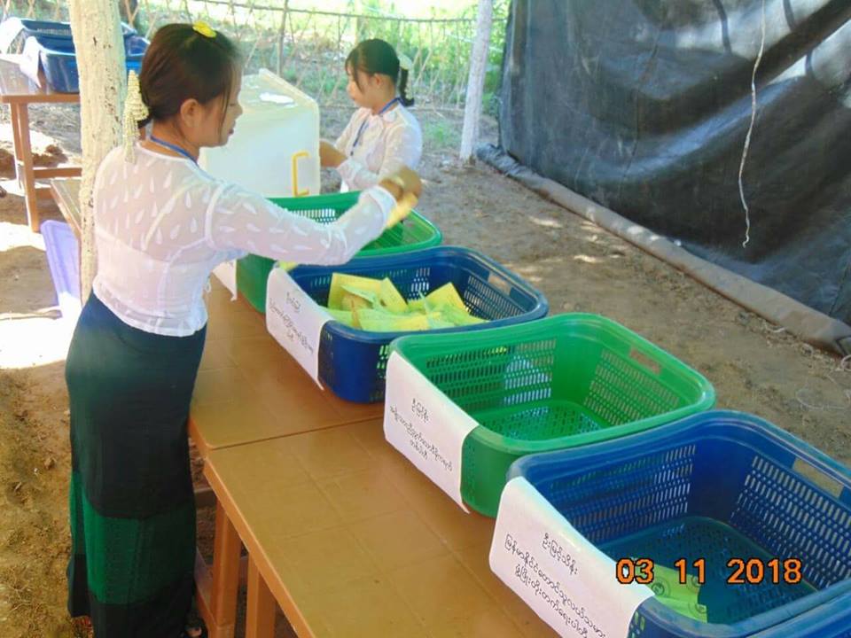 အုတ္တြင္းၿမိဳ႕နယ္ တပ္တြင္းမဲ႐ုံ ၅ ခုတြင္ မဲေပးမႈၿပီးစီးၿပီဟု ေကာ္မရွင္ေျပာ