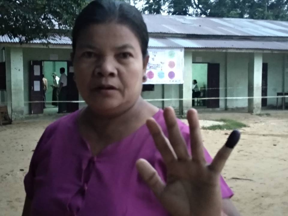 ရေသ့ေတာင္ ၾကားျဖတ္ေရြးေကာက္ပြဲ မဲ႐ုံ ၂ ႐ုံတြင္ ေအအန္ပီပါတီ ဦးေဆာင္ေနဟုဆုိ