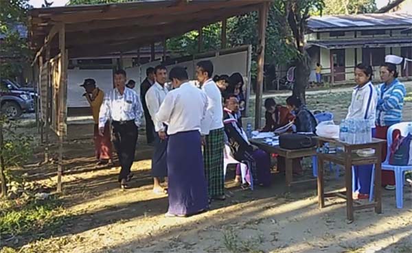 ျမစ္ႀကီးနားတြင္ မဲေပးသူ ၃၄ ရာခုိင္ႏႈန္းေက်ာ္ရွိ