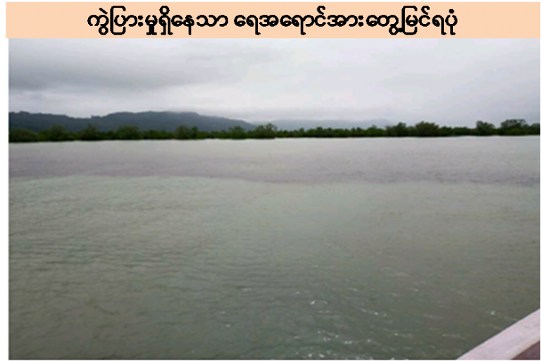 ေက်ာက္ျဖဴ၊ သံဇစ္ျမစ္ေရ ညစ္ညမ္းမႈေၾကာင့္ သက္ရွိမ်ားရွင္သန္ရန္ ခဲယဥ္းေန