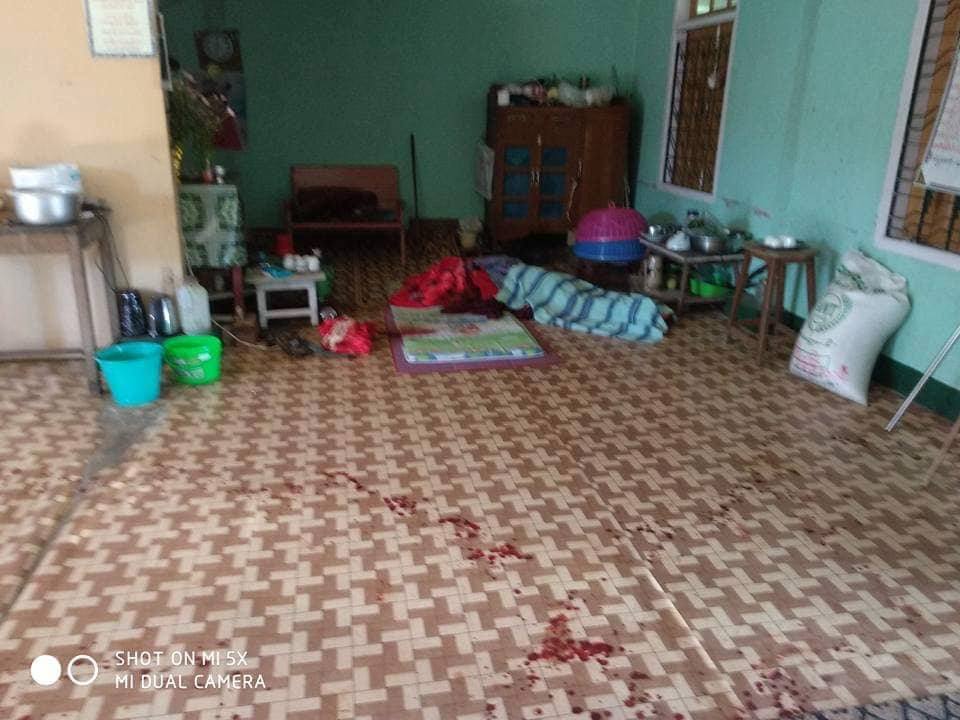 မုိးကုတ္ ေအးေစတီဘုန္းႀကီးေက်ာင္းတြင္ ဦးပဥၥင္းႏွင့္ကပိၸယ အသတ္ခံရ