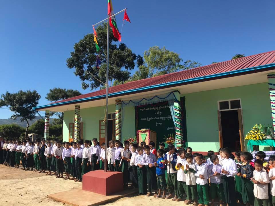 ကေလာတြင္ ၾသစေၾတးလ် ဇနီးေမာင္ႏွံ လႉဒါန္းသည့္ ေက်ာင္းေဆာင္သစ္ဖြင့္လွစ္