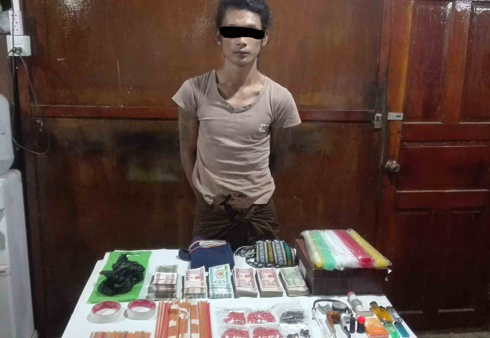သမၼတ႐ုံးသတင္းအရ ျဖဴးၿမိဳ႕တြင္ စိတ္ႂကြ႐ူးသြပ္ေဆးျပား ၂၀၀၀ ေက်ာ္ ဖမ္းမိ