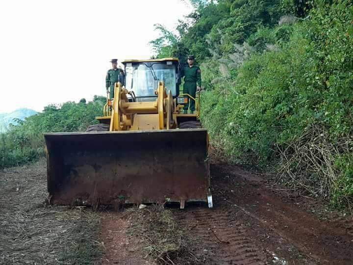 ေကအန္ယူနယ္ေျမထဲ လမ္းေဖာက္ေနမႈ အျပင္းအထန္ ကန္႔ကြက္