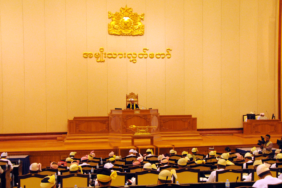 ၀န္ၾကီးဌာနအေျပာင္းအလဲ ျပည္ေထာင္စုလြွႊတ္ေတာ္အတည္ျပု