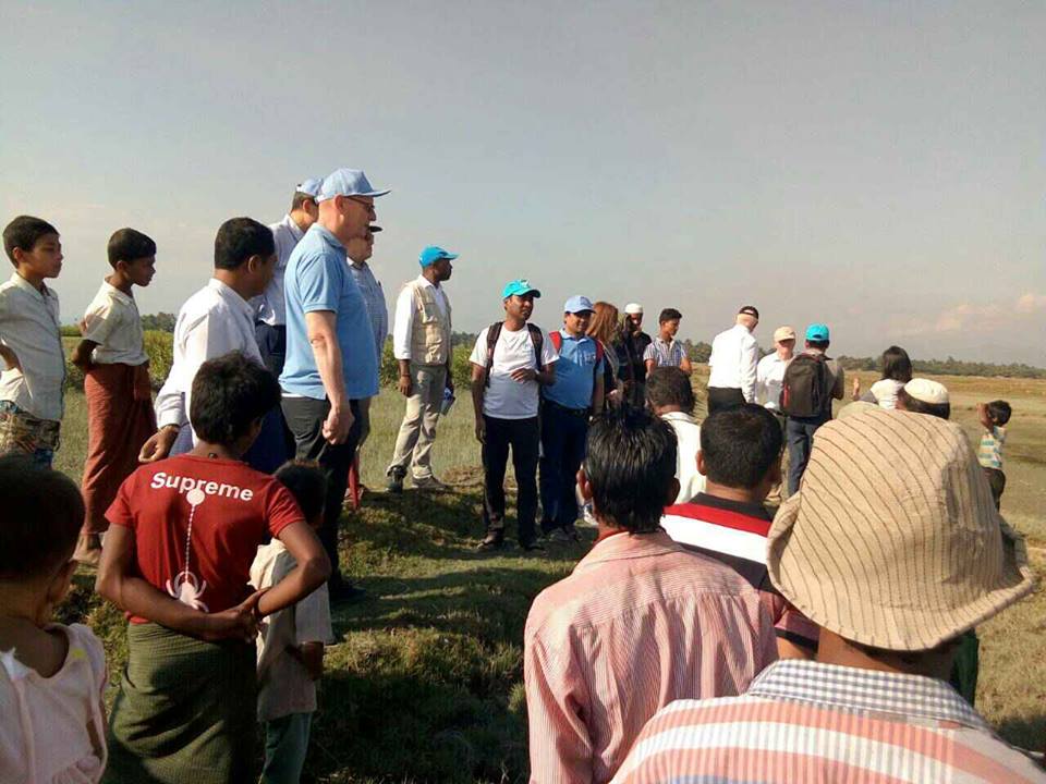 UNDP အာရွပစိဖိတ္ ၫႊန္ၾကားေရးမႉး ေမာင္ေတာကုိ ကြင္းဆင္းေလ့လာ