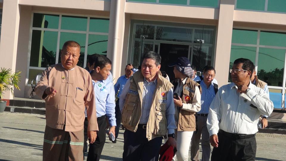 အာဆီယံအတြင္းေရးမႉးခ်ဳပ္ ေမာင္ေတာေျမာက္ပိုင္းကိုသြားေရာက္