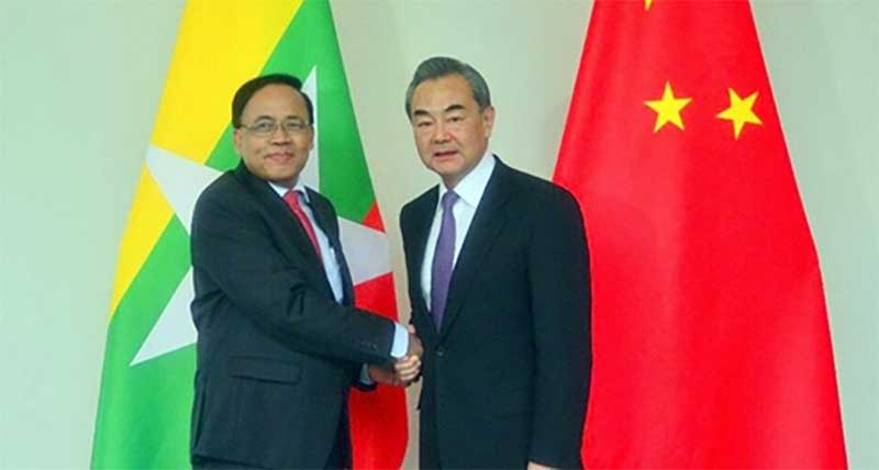 စီးပြားေရး၊ ၿငိမ္းခ်မ္းေရးႏွင့္ ရခိုင္ကိစၥ ျမန္မာ-တ႐ုတ္ ပူးေပါင္းေဆာင္ရြက္ရန္ ေဆြးေႏြး