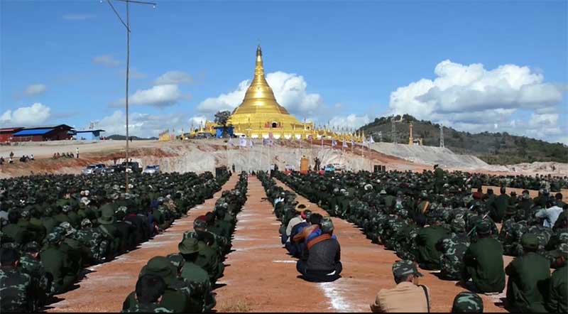 ပအို၀္းဌာေနျပည္သူ႔စစ္ ၁၆၀၀ေက်ာ္ လုပ္အားဒါနေပးရန္လာေရာက္