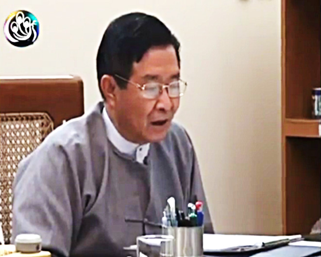 နိုင္ငံေတာ္သမၼတရံုး ၀န္ၾကီး ဦးေအာင္မင္း နွင့္ ေတြ့ဆံုေမးျမန္းခန္း