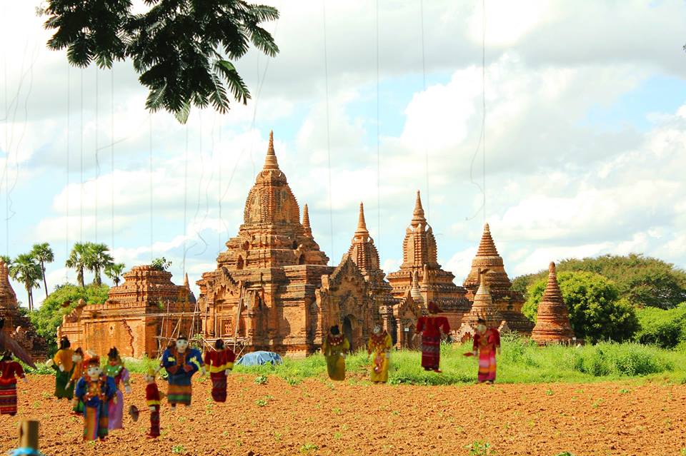 ပုဂံ​ေရွး​ေဟာင္​း​ေဒသတြင္ ႏွစ္သစ္ကူးပိတ္ရက္ ျပည္​တြင္​းခရီးသြားမ်ားျဖင့္ ျပည့္လွ်ံေန