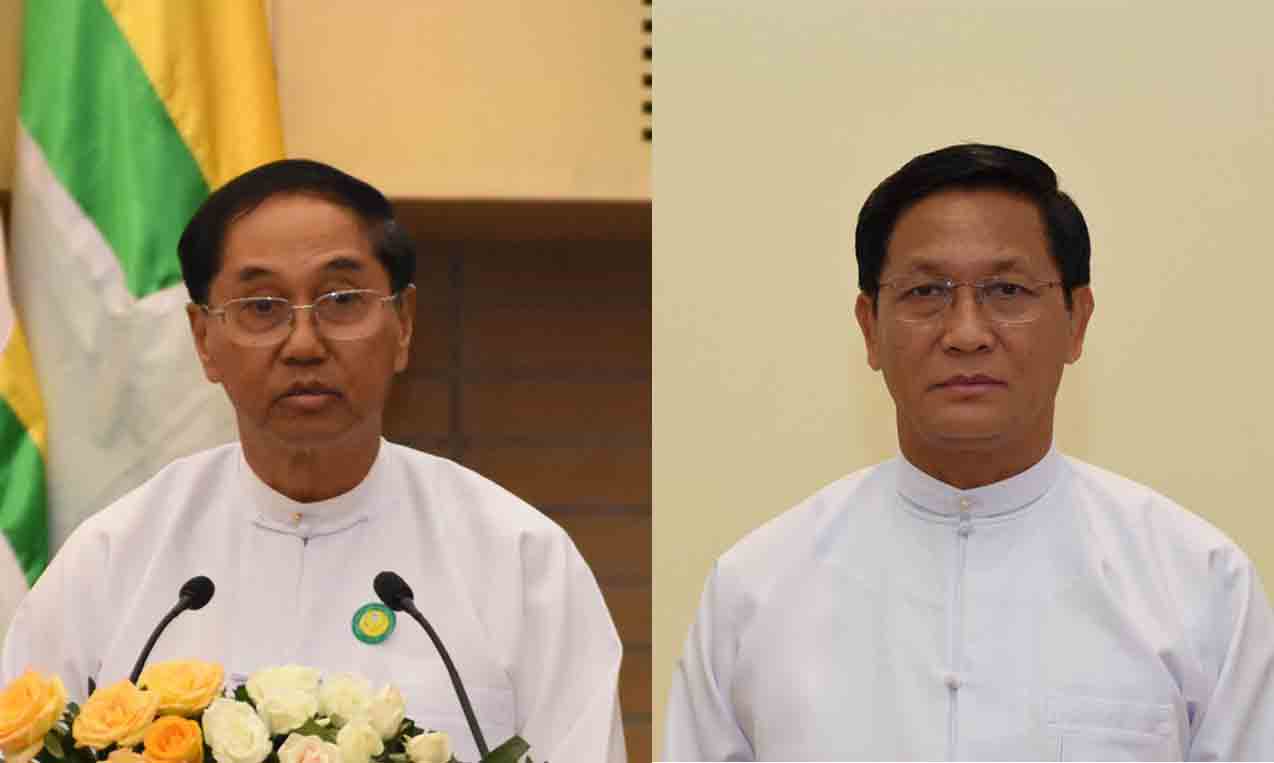 ၿငိမ္းခ်မ္းေရးႏွင့္လူမႈစီးပြားဘ၀တိုးတက္ေရး ဒုသမၼတ ၂ ဦး ႏွစ္သစ္ဆုေတာင္း