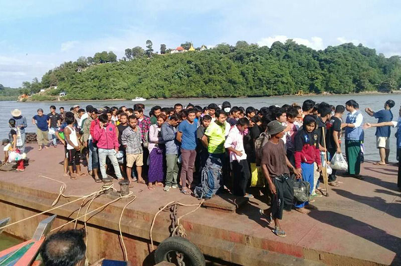 တႏွစ္အတြင္း ျမန္မာေရႊ႕ေျပာင္းလုပ္သား ၇၅၀၀၀ ခန္႔ ထိုင္းႏုိင္ငံက ျပန္ပို႔