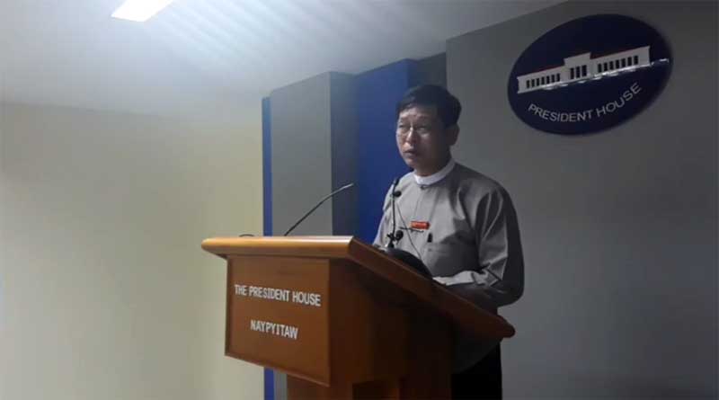 ေအေအကုိ ေသာင္းက်န္းသူအျဖစ္ စစ္ဆင္ေရးျပဳလုပ္ ႏွိမ္နင္းရန္ သမၼတ႐ံုးညြန္ၾကား