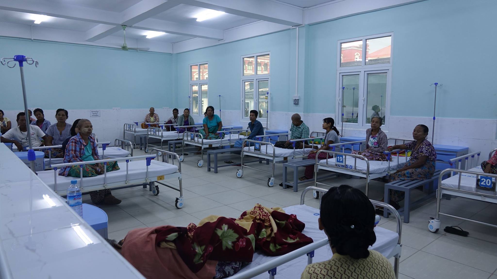 ၅ ထပ္ ကင္ဆာကုသေဆာင္သစ္ ရန္ကုန္ေဆး႐ုံႀကီးတြင္ ဖြင့္လွစ္