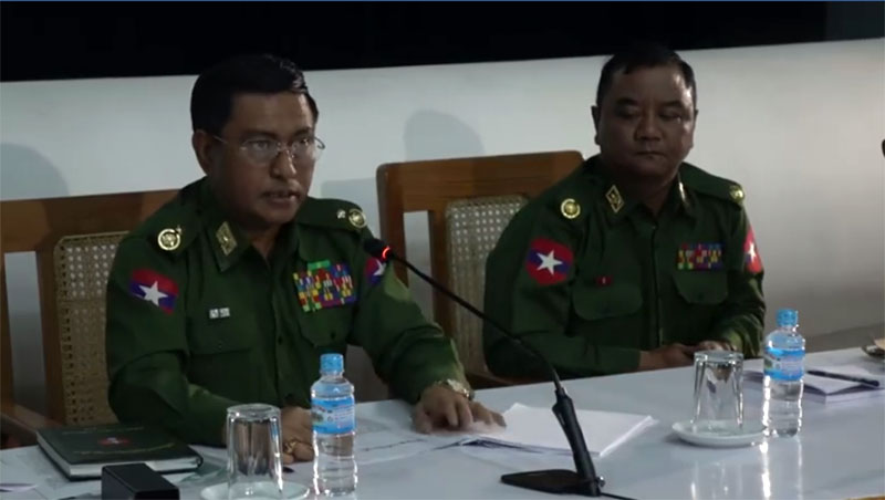 အပစ္အခတ္ရပ္စဲေရးႏွင့္ ၿငိမ္းခ်မ္းေရး ထုတ္ျပန္ခ်က္ အပုိဒ္ ၅၊ ၆၊ ၇ ကုိေလးစားရန္ တပ္မေတာ္ေျပာ