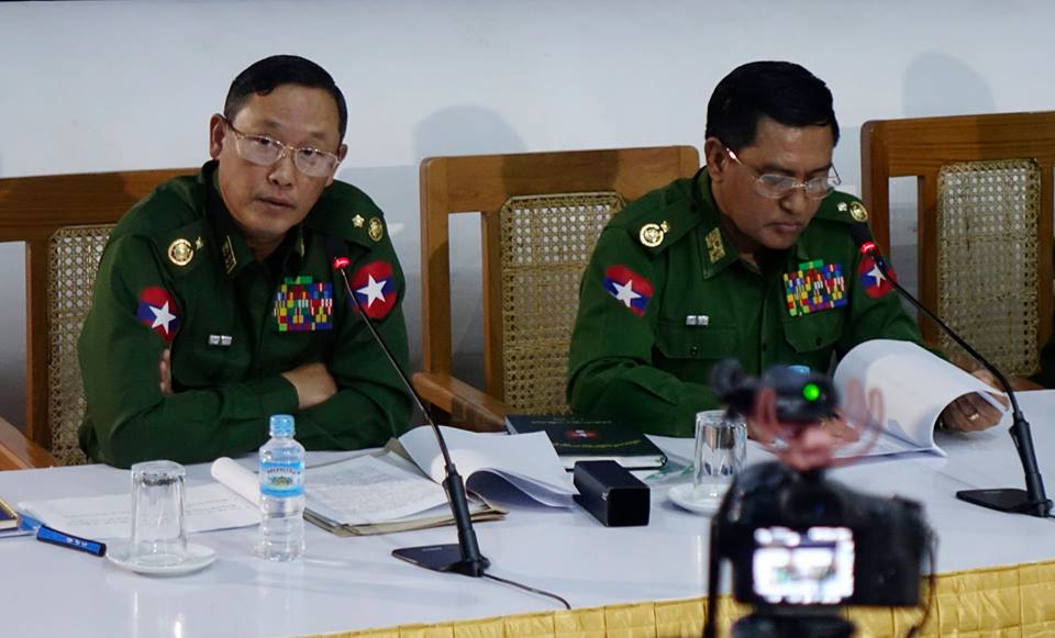 ရဲကင္းစခန္းမ်ားကုိ အင္အားသုံးတုိက္ခုိက္မႈ ေယာက္်ားမပီသဟု တပ္မေတာ္ ေျပာ