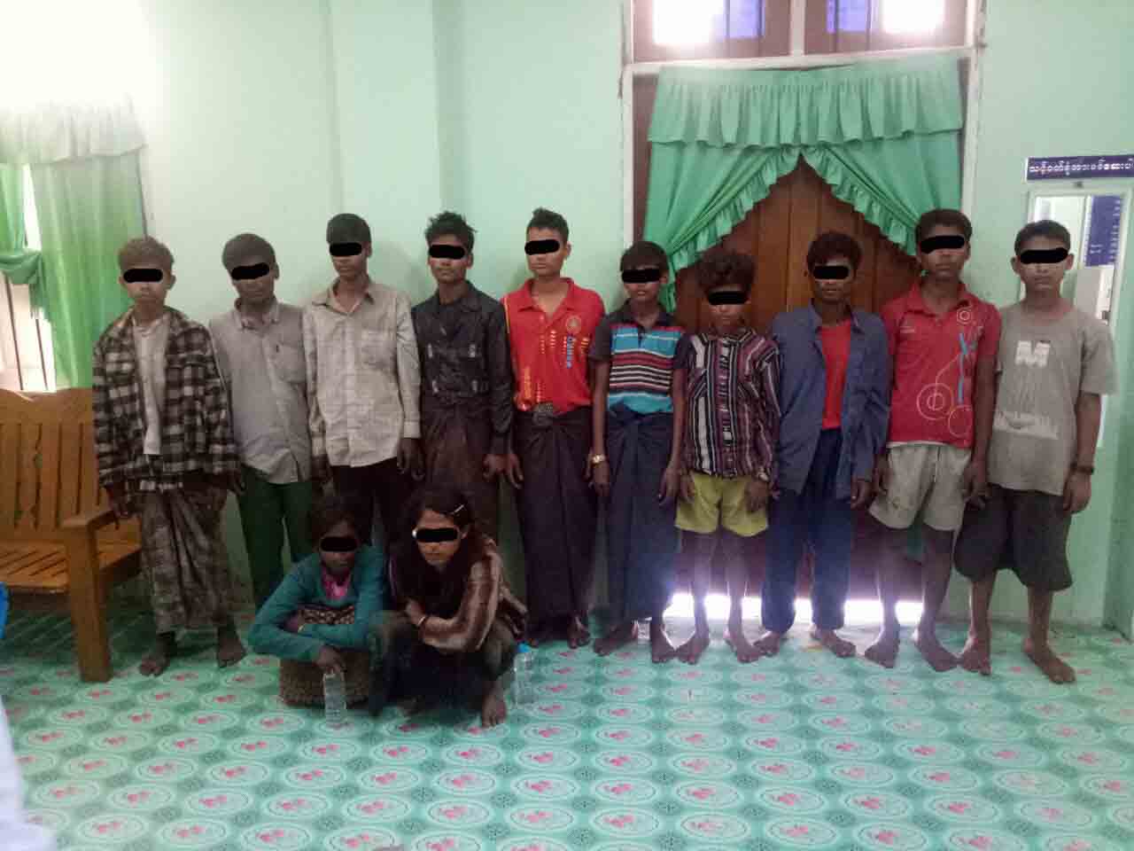 ယာဥ္တိမ္းေမွာက္ရာမွ တရားမဝင္ဝင္ေရာက္လာသူမ်ား ဖမ္းမိ