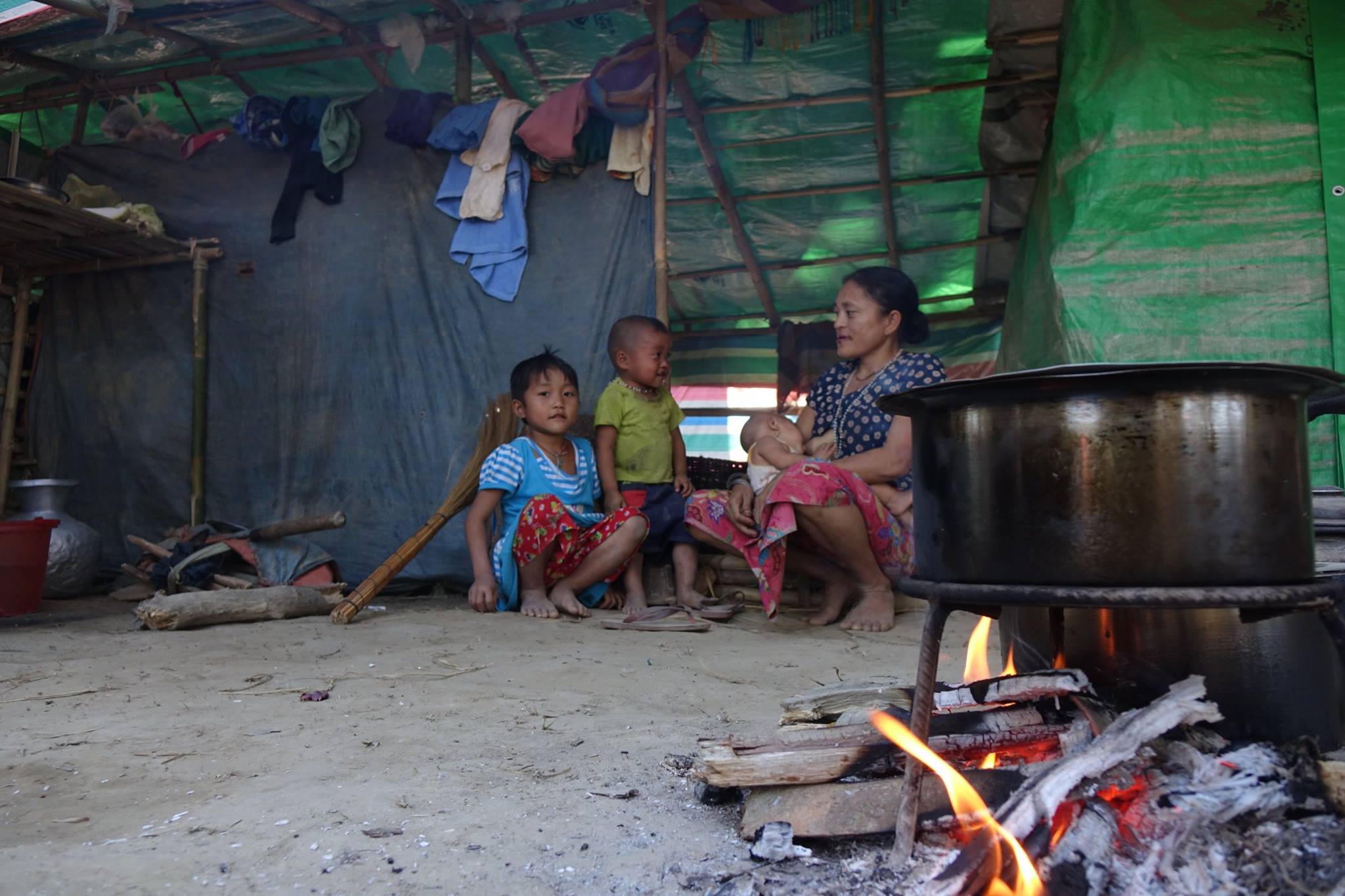 ရခုိင္စစ္ေဘးေရွာင္ ကေလးငယ္မ်ားႏွင့္ သက္ႀကီးရြယ္အိုမ်ား က်န္းမာေရးထိခုိက္ေန