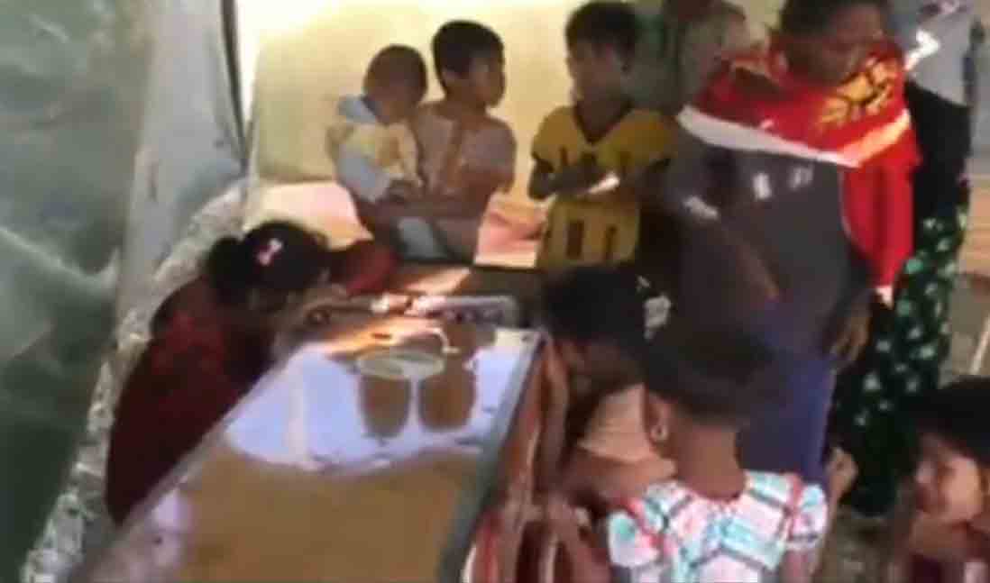 လက္နက္ႀကီးက်ည္စထိမွန္ေသဆံုးခဲ့ရသည့္ ၇ ႏွစ္အရြယ္ ေမာင္ႏိုင္စိုး၏ စ်ာပနက်င္းပ
