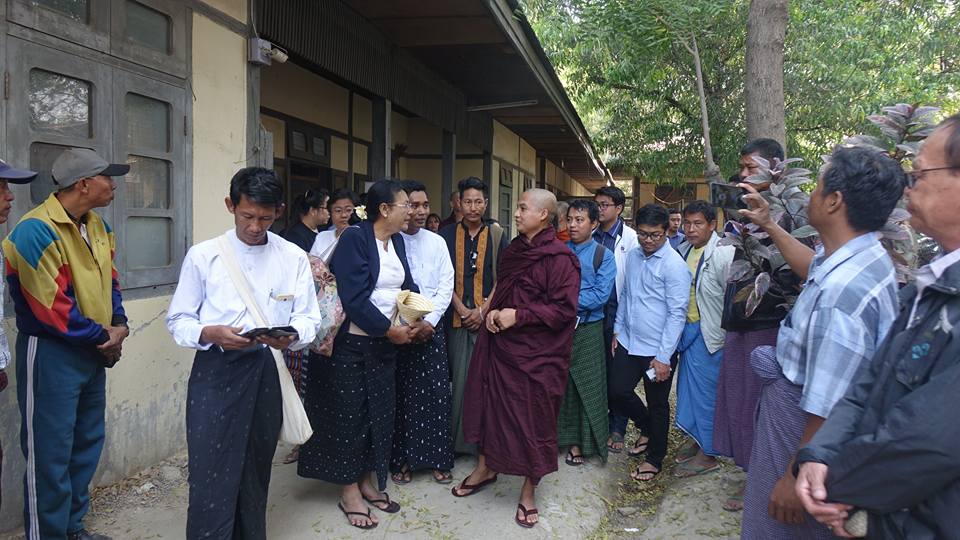 တပ္​မ​ေတာ္​အေပၚ အၾကည္​ညိဳပ်က္​​ေစမႈျဖင့္ ေရႊ၀ါေရာင္ဆရာ​ေတာ္တပါးကို စတင္တရားစြဲ