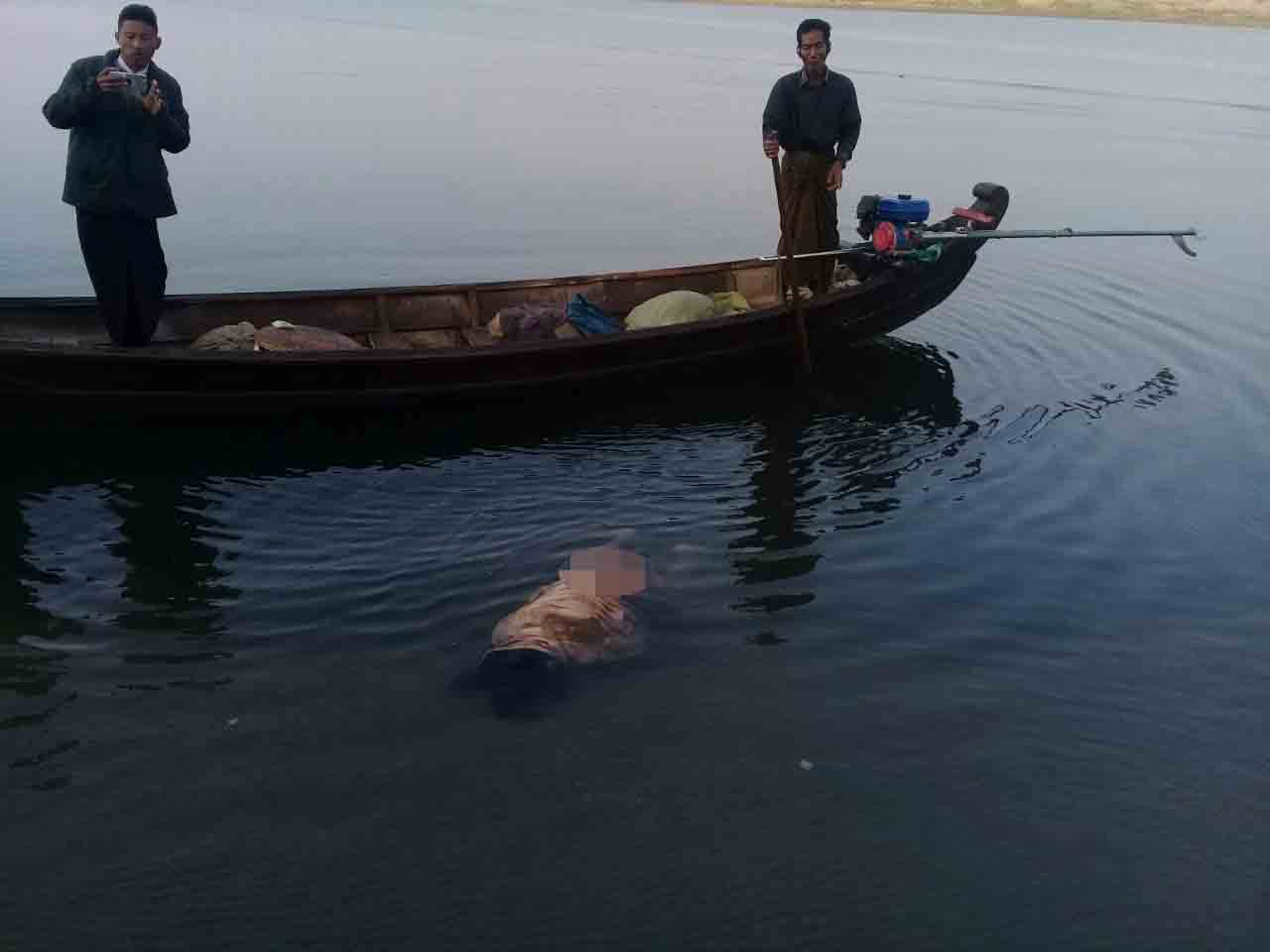 ပုဂံ ဧရာဝတီ ျမစ္​က်ိဳးအင္​းအတြင္​း အမ်ိဳးသမီး​အ​ေလာင္​း​ေတြ႔