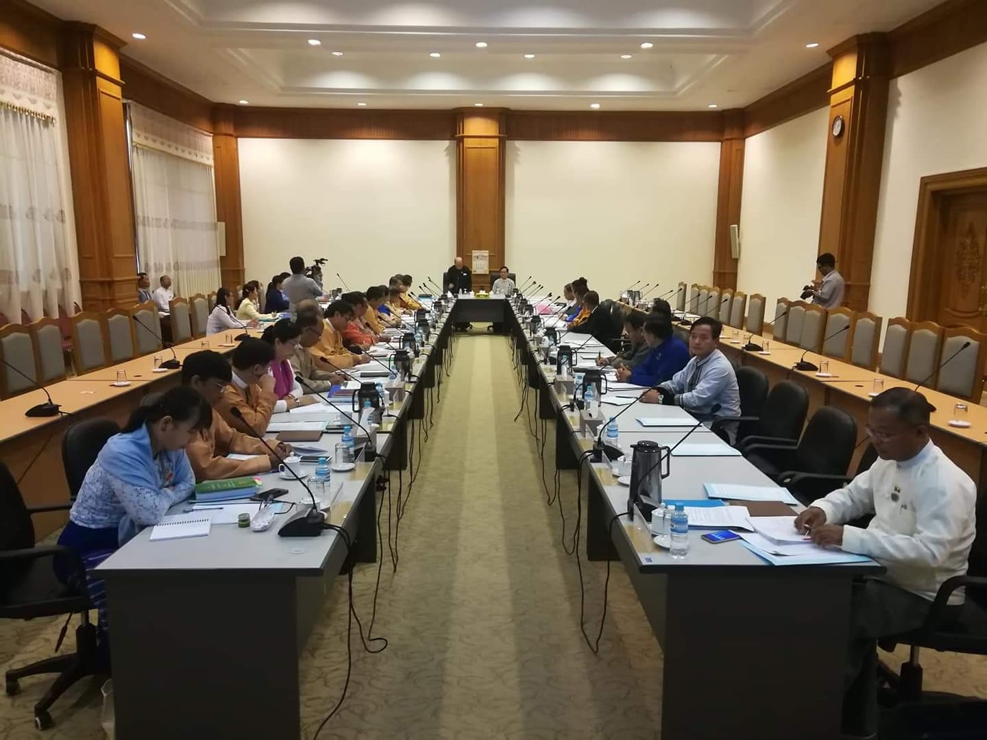 ဖြဲ႔စည္းပံုျပင္ဆင္ေရး ပူးေပါင္းေကာ္မတီအစည္းအေ၀း  တပ္ကိုယ္စားလွယ္မ်ားမတက္ေရာက္