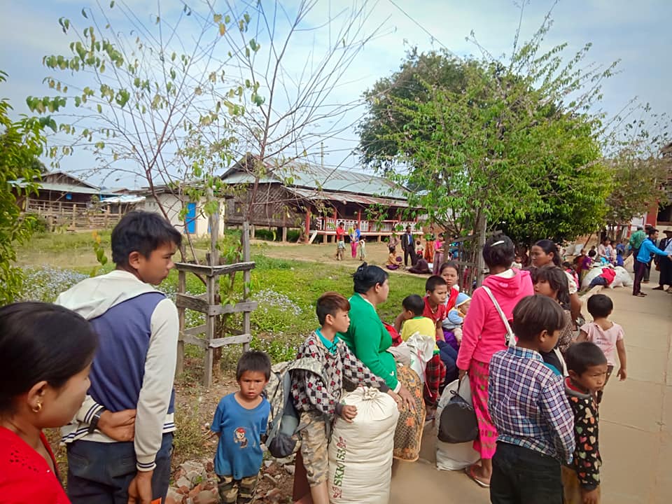 နမၼတူၿမိဳ႕နယ္တြင္း ပစ္ခတ္သံမ်ားေၾကာင့္ ရြာသား ၂၀၀ ေက်ာ္ တိမ္းေရွာင္လာ
