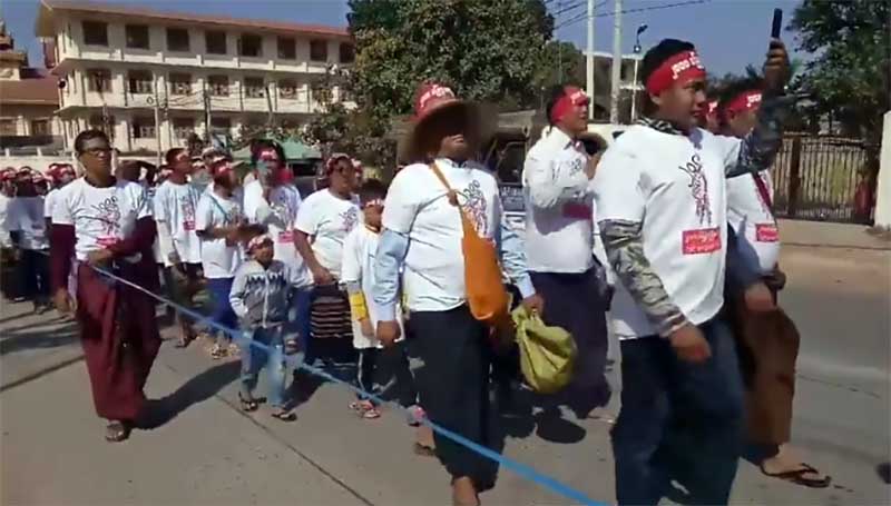 ဖြဲ႔စည္​းပံု ျပင္​ဆင္​​ေရး​ ေထာက္​ခံႀကိဳဆိုပြဲ ​ေတာင္​ႀကီးတြင္ ျပဳလုပ္​