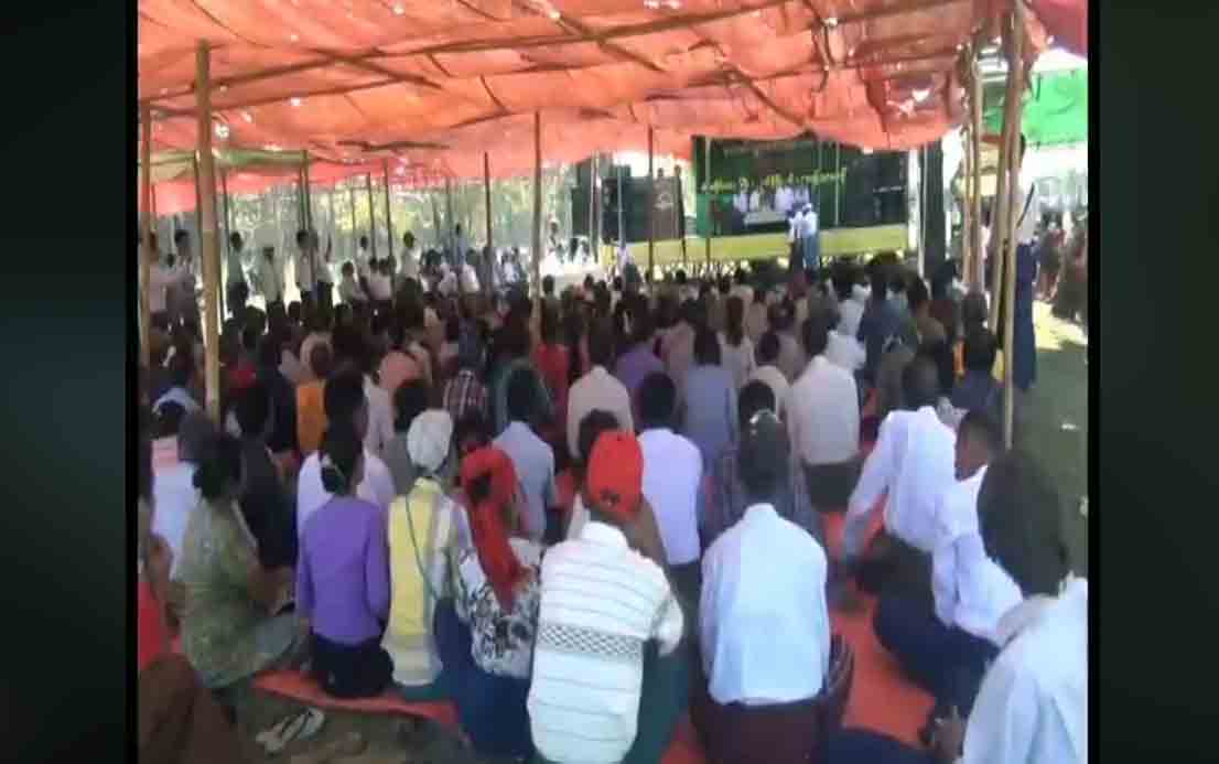 ေတာင္သူလယ္သမားေန႔ အထိမ္းအမွတ္ စကား၀ုိင္း သာယာဝတီခ႐ုိင္တြင္ က်င္းပ