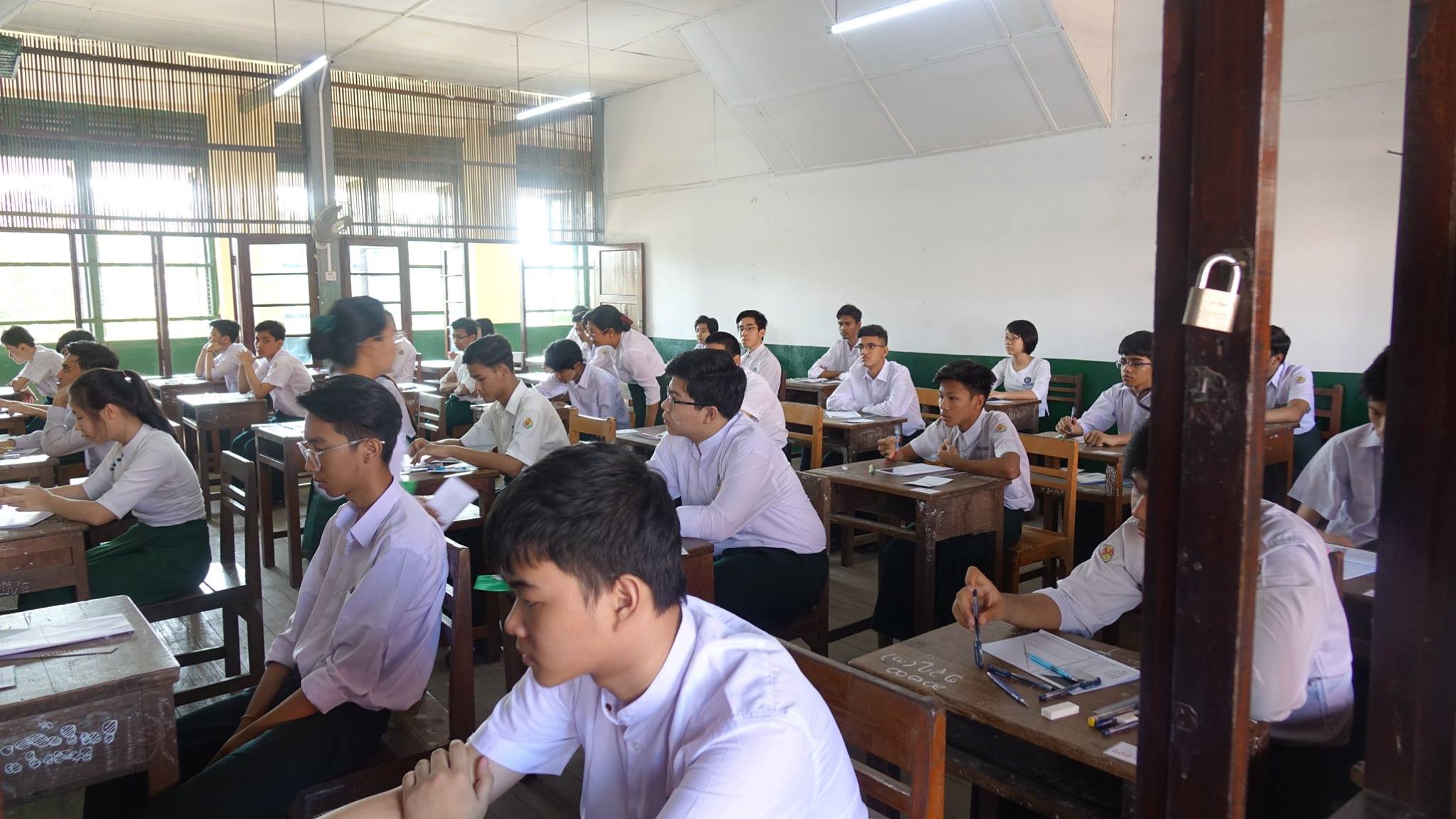 တကၠသိုလ္ဝင္တန္းစာေမးပြဲမ်ား ႏိုင္ငံတ၀န္း စတင္က်င္းပ  