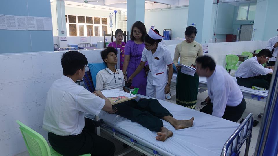တကၠသုိလ္၀င္စာေမးပြဲ မသန္စြမ္း ႏွင့္ ေဆး႐ုံတက္ ေျဖဆုိသူ ၆၆ ဦးရွိ