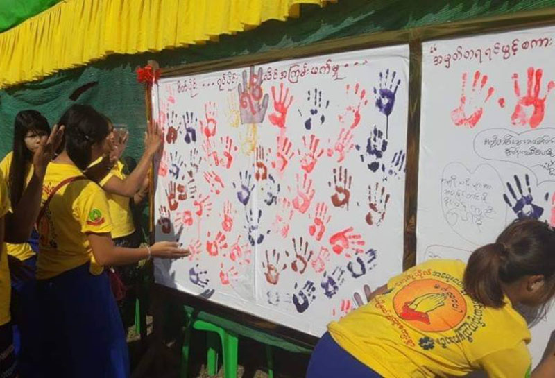 ပုေလာၿမိဳ႕နယ္တြင္ ႏိုင္ငံတကာအမ်ဳိးသမီးမ်ားေန႔ ပထမဆံုး က်င္းပ