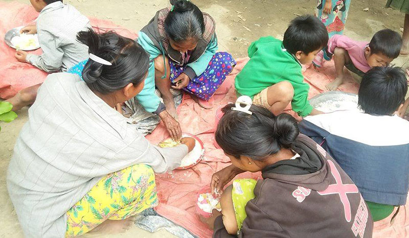 ရခိုင္စစ္ေဘးေရွာင္ ၁ ေသာင္းေက်ာ္အတြက္ စားနပ္ရိကၡာ အေရးေပၚလိုအပ္