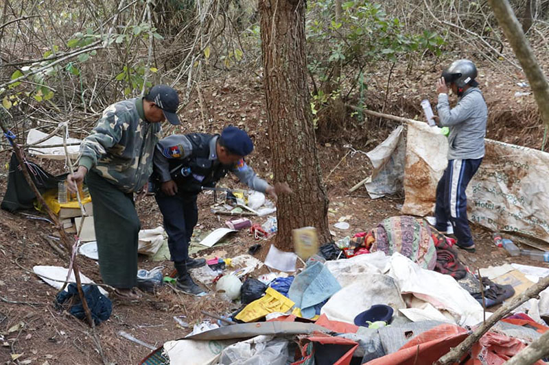 ေတာင္ႀကီးတြင္ က်ဴး​ေက်ာ္​ႏွင့္ ရဟန္းအတု​အေယာင္​မ်ား၏ ေနရာမ်ားကုိ ရွာ​ေဖြရွင္​းလင္​း